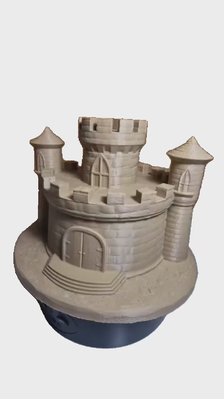 Castillo 3D en PLA para pintar